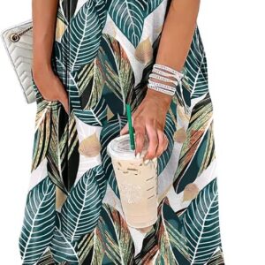 Sampeel Summer Dresses Maxi Dress Vacation Beach Sundresses 2026 with Pockets