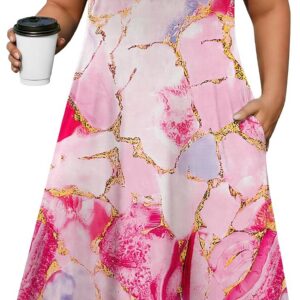 IN’VOLAND Women’s Short Sleeve Summer Dresses for Women Classic