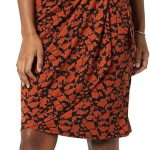 Amazon Essentials Women’s Classic Cap Sleeve Wrap Dress (Available in Plus Sizes)