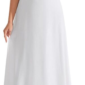 Auraxe Floral Corset Maxi Wedding Guest Dresses for Women Summer Spaghetti Strap Flowy A Line Tea Party Long Sun Dress 2026