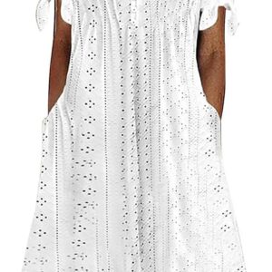 Midi Dresses for Women UK Short Sleeve V Neck Button Floral Dress Summer Casual Loose Fit Long Dresses with Pockets Comfy Lounge T Shirts Dress Beach Holiday Elegant Sundress Sale Clearance