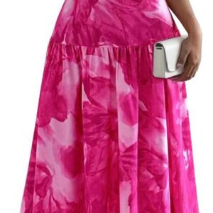 BTFBM Dresses for Women Summer 2026 Formal Sleeveless Smocked Floral Long Wedding Guest Dress Party Spring