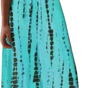 Zeiayuas Summer Beach Dresses for Women UK V Neck Sleeveless Maxi Dress Plus Size Casual Holiday Sundress Boho Floral Print Dress Ladies Elegant Loose Tunic Dresses A-Line Swing Dress Sale Clearance
