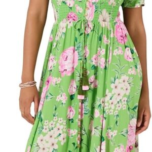 Joe Browns Women’s Button-Through Floral Maxi Dress