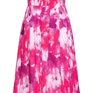 GRACE KARIN Women Summer Floral Maxi Dress Strappy Smocked A Line Dresses