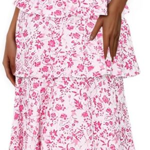 Wenrine Women’s Womens Summer Floral Maxi Dresses Soft