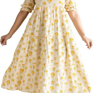 Cotton Maternity Dress for Women | Breastfeeding & Nursing Dress