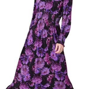 Joe Browns Women’s Dark Floral Print Jersey Maxi Dress Dress