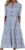 Midi Dresses for Women UK Short Sleeve V Neck Button Floral Dress Summer Casual Loose Fit Long Dresses with Pockets Comfy Lounge T Shirts Dress Beach Holiday Elegant Sundress Sale Clearance