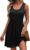 WIHOLL Women’s Summer Dresses Ladies Dresses A-Line Casual Sleeveless Dress with Pockets