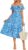 GRACE KARIN Women’s Summer Floral Dresses Casual Ruffles A-Line Midi Wedding Guest Dress Beach Sundress