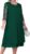 OBEEII Women’s Plus Size Chiffon Dress Half Sleeve Round Neck Floral Embroidery Formal Party Wedding Guest Cocktail Dress UK