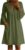 Summer Dress for Women UK V Neck 3/4 Sleeve Ruffle Dresses with Pockets Ladies Solid Color Boho Beach Midi Dresses Oversized Tunic Baggy Casual Long Dress Floaty Summer Sundress for Office Work