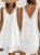 Women Summer Boho Mini Dress 2026 Sleeveless Eyelet Embroidered Floral Flowy A Line Beach Vacation Short Dresses Tunic Dress