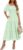 DRESSTELLS Floral Cocktail Dress with Pockets for Wedding Guest