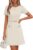 MEROKEETY Women’s Summer Short Sleeve Mini Dress 2026 Spring Elegant Business A Line Bodycon Work Graduation Short Dress