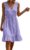 Midi Sundress for Women UK V Neck Sleeveless Cotton Linen Dress Summer Casual Loose Fit Midi Dresses Ladies Comfy Lounge Tank Vest Dress Beach Holiday Elegant Sundress