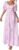GORGLITTER Boho Floral Dresses for Women UK 2026 Sweetheart Neck Short Sleeve Smocked Flared Flowy Beach Holiday Maxi Dress