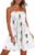 Bandeau Dress Strapless Dresses for Women UK Beach Summer Boob Tube Dress