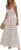Summer Dresses for Women UK Strappy Maxi Dress with Floral Print Tiered Skirt Back Smocked Detail and Side Pockets Flowy Beach Dresses for Casual Wear