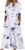 Womens Summer Dresses UK Sale Clearance Casual Maxi Loose T Shirt Dress 3/4 Sleeve Button V Neck Henley Dress Trendy Floral Printed Beach Boho A-Line Flowy Long Dresses with Pockets