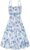 GRACE KARIN Women’s Summer Dresses Spaghetti Straps Midi Floral Dress