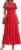 PRETTYGARDEN Women’s Smocked Top Summer Dresses for Women 2025 Short Sleeve Floral Maxi Dress for Women Flutter Sleeve Cute Spring Maxi Dress for Women Beach Vacation