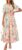 MEROKEETY Women’s Spring Summer Floral Maxi Dresses 2026 Casual Beach Vacation Boho V Neck Short Sleeve Midi Dress Pockets