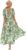 YESNO Women Summer Dress Causal Short Sleeve Floral Maxi Dress with Pockets