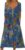 Zeiayuas Women Casual Elegant Dress Sale Summer Boho Midi Dress Vintage Floral Print V-Neck Half Sleeve Button Long Dress with Pocket Bohemian Loose Dress Cocktail Holiday Beach Dress Ladies UK