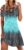 Zeiayuas Women’s Summer Cold Shoulder Short Sleeve Midi Dress Ladies V Neck Elegant Mini Dresses Party Beach Evening Prom Dress Floral Print Casual Sundress UK