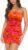 ABMOIU Women’s 2025 Floral Tube Mini Dress Strapless Backless Party Club Short Ruched Bodycon Dresses