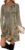 Women’s Jumper Dress Long Sleeve Floral Lightweight Pullover Shift Tunic Mini Dress with Pockets, S-2XL
