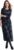 Roman Originals Midi Dress with Pockets for Women UK Ladies Stretchy Jersey Maxi Long 3/4 Length Sleeve Gathered High Waist Boho Flattering Skater Swing Fit Flare