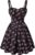 SCARLET DARKNESS Women’s Floral Corset Dress, Mini Sundress 2026, Sweety Graduation Dress