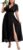 EYWOL Women’s Plus Size 2025 Chiffon Maxi Dress V Neck Elastic Waist Long Flowy Dresses for Wedding Guest