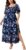 SCOMCHIC Womens Plus Size Maxi Dress Wedding Guest Cocktail Evening Party Elegant Short Sleeve Tiered Split Long Dresses