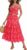 DRESSTELLS Women’s Boho Floral Two Piece Outfit Summer Holiday Beach Vacation Ruffle Maxi Dress with Pockets