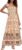 PRETTYGARDEN Women’s 2026 Summer Maxi Dress Tie Straps Floral Beach Vacation Long Dresses Smocked Boho Sundress with Pockets
