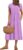 AUSELILY Women’s Summer Short Sleeve Midi Dresses Loose Dress with Pockets