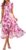Simplee Womens Summer Floral Boho Dress 2026 V Neck High Low Short Sleeve Flowy Maxi Beach Vacation Wedding Guest Dresses