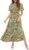 Maggeer Womens 2025 Summer Fall Smocked Wedding Guest Maxi Dress Casual Short Sleeve Floral Boho Flowy Long Dress